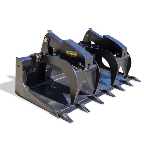 skid steer manure grapple bucket|skid steer grapple bucket attachment.